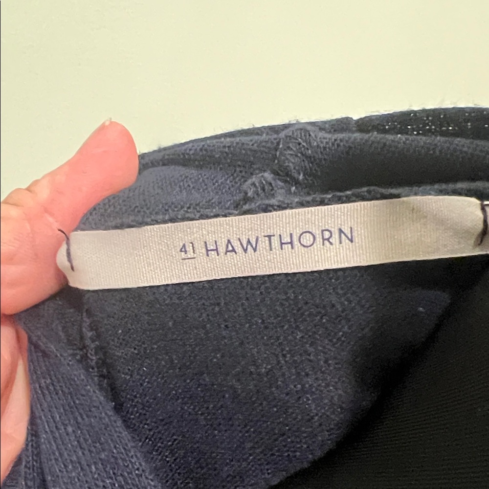 41 Hawthorn Deep Blue Women's Cardigan - Picture 2 of 5